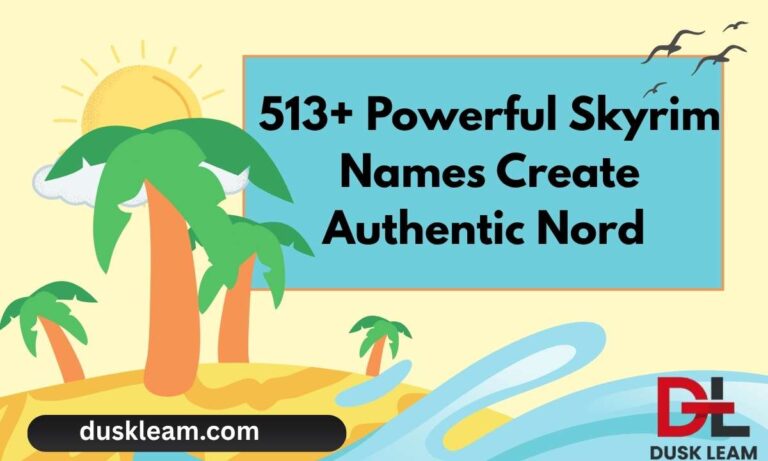 513+ Powerful Skyrim Names Create Authentic Nord