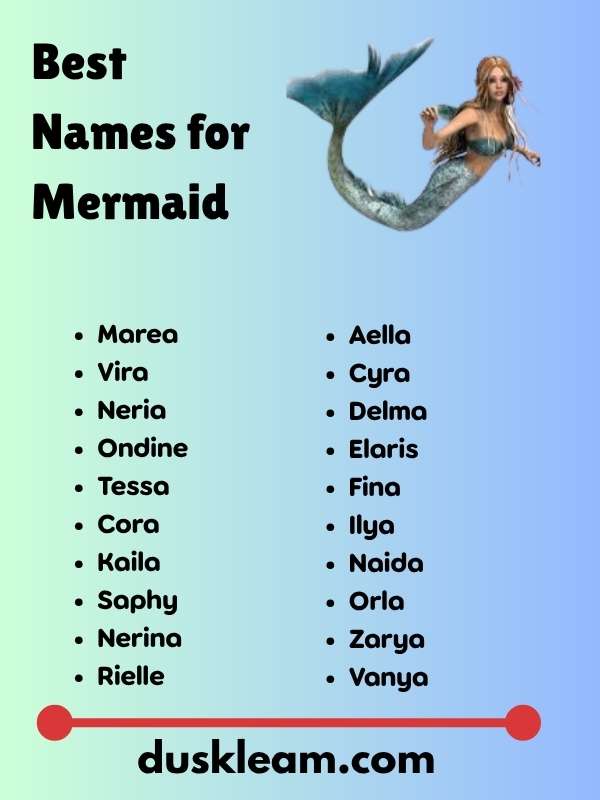 Best Names for Mermaid
