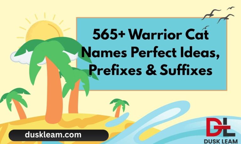 565+ Warrior Cat Names Perfect Ideas, Prefixes & Suffixes