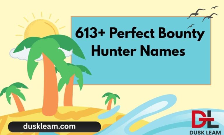613+ Perfect Bounty Hunter Names Cool, Iconic Hunter Names