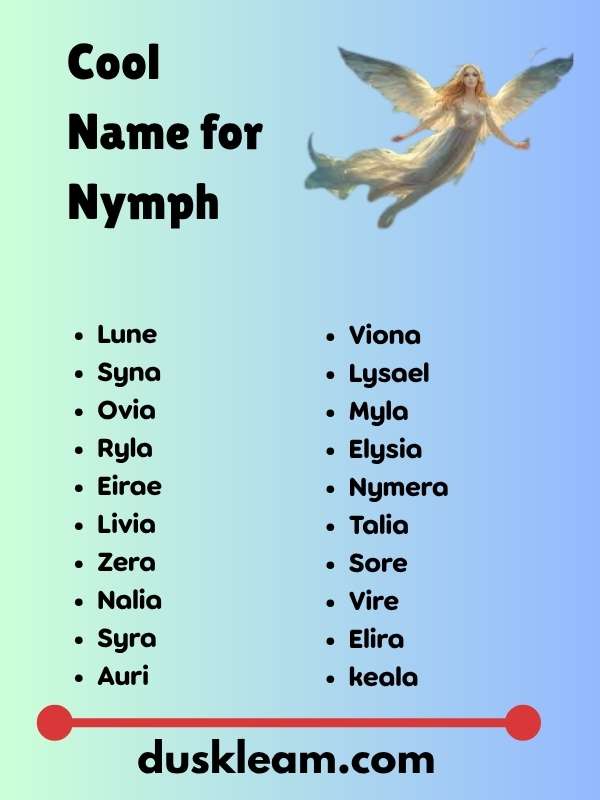 Cool Name for Nymph