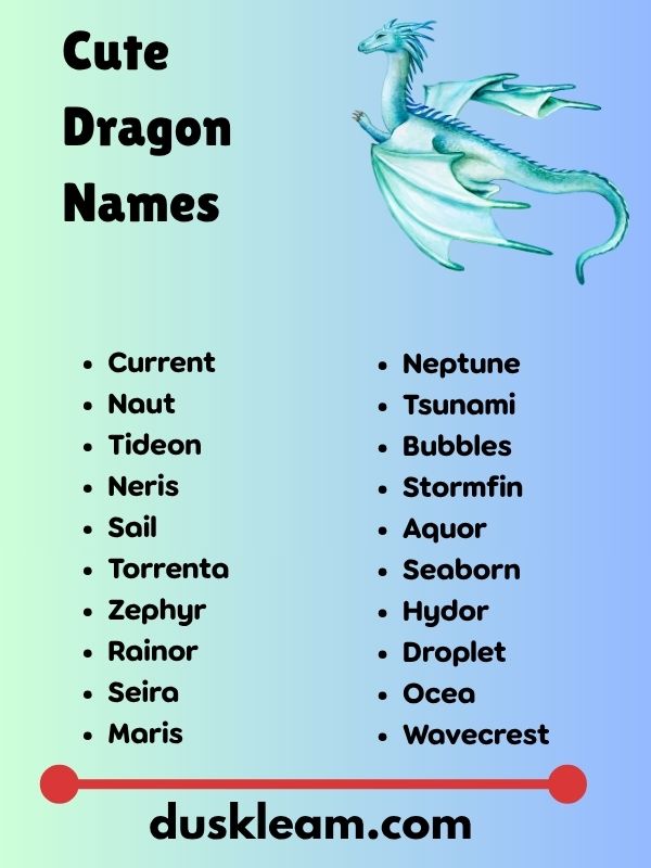 Cute Dragon Names