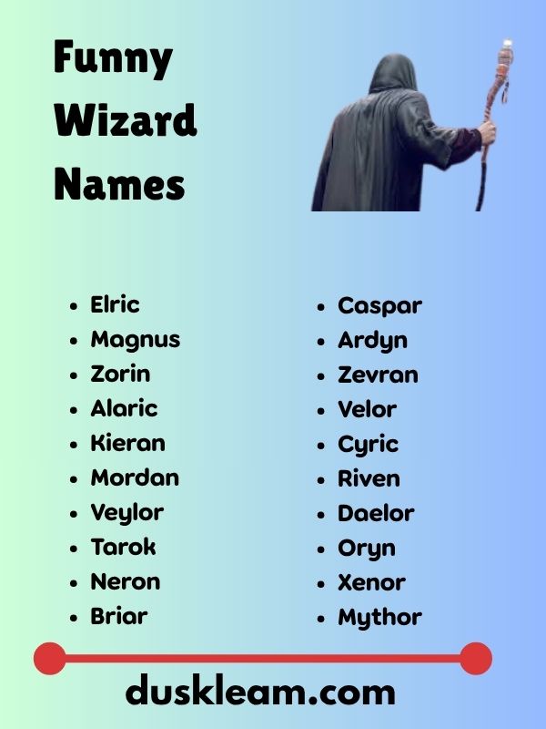 Funny Wizard Names