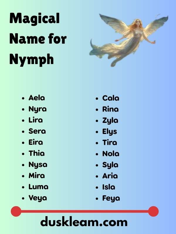 Magical Name for Nymph