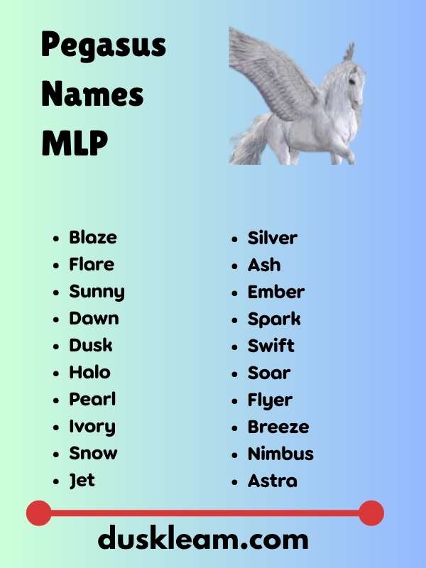 Pegasus Names MLP