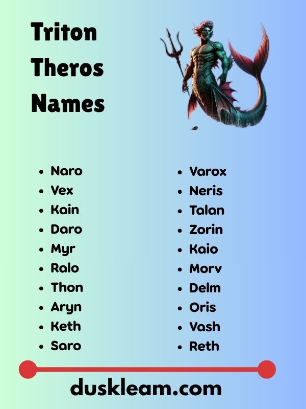 Triton Theros Names