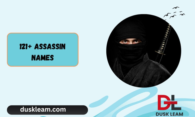 121+ Assassin Names
