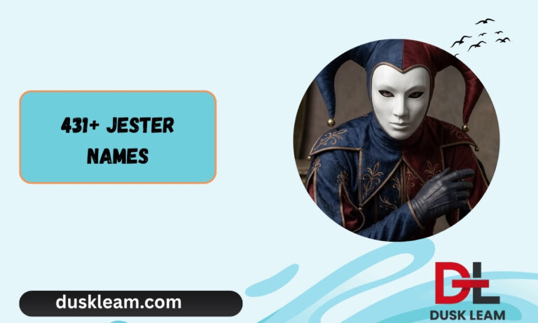 431+ Jester Names