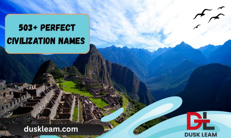 503+ Perfect Civilization Names to Inspire Your Empire