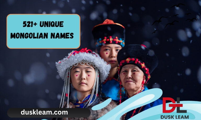521+ Unique Mongolian Names With Powerful Meanings