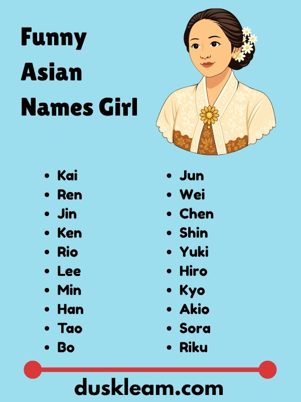 Funny Asian Names Girl