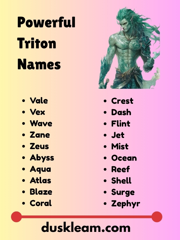 Powerful Triton Names