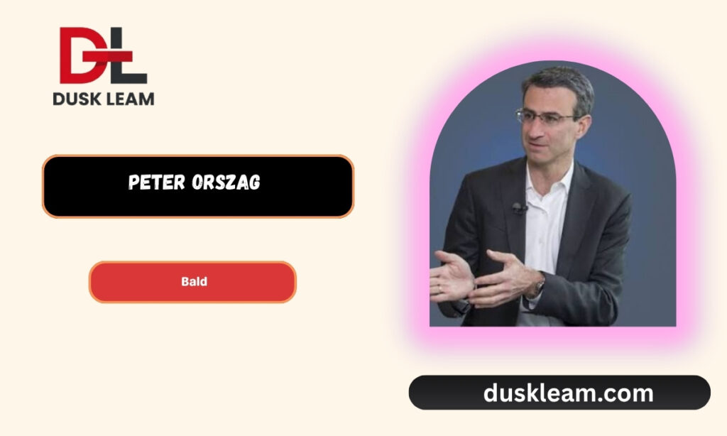 Peter Orszag Bald