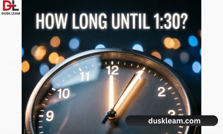 how long until 1:30