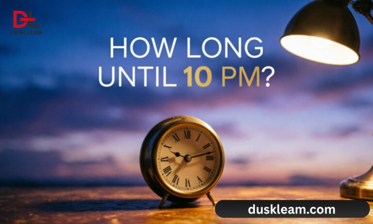 how long until 10 pm