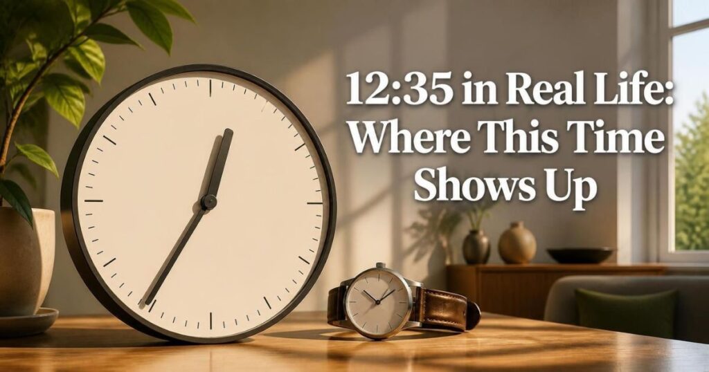 1235 in Real Life Where This Time Shows Up