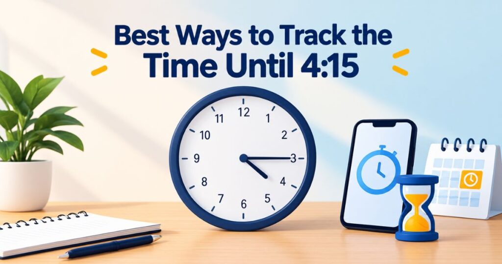 Best Ways to Track the Time Until 415