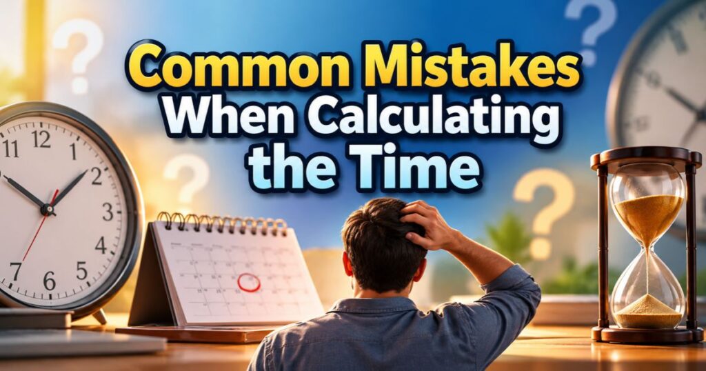 Common Mistakes When Calculating the Time