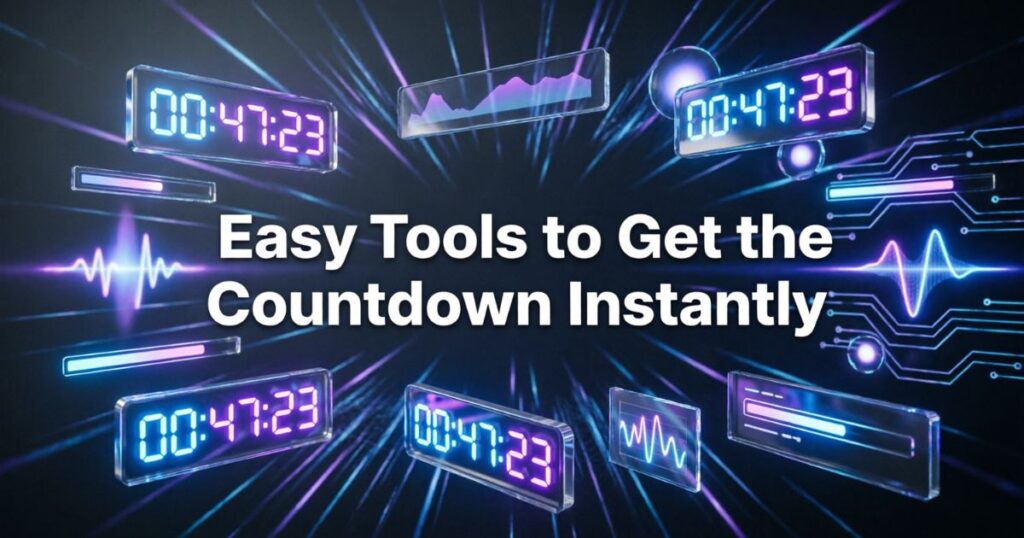 Easy Tools to Get the Countdown Instantly