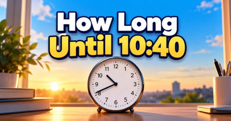 How Long Until 10_40