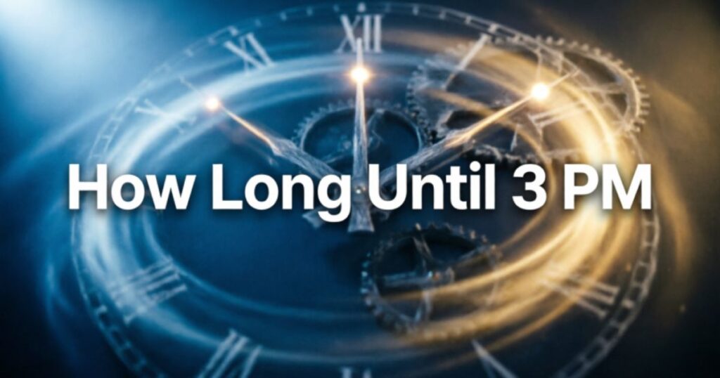 How Long Until 3 PM