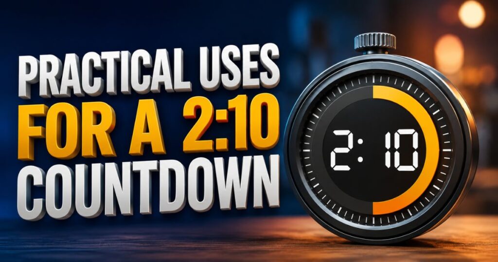 Practical Uses for a 210 Countdown