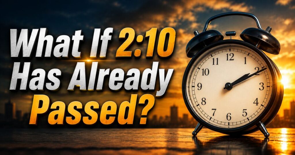 What If 210 Has Already Passed